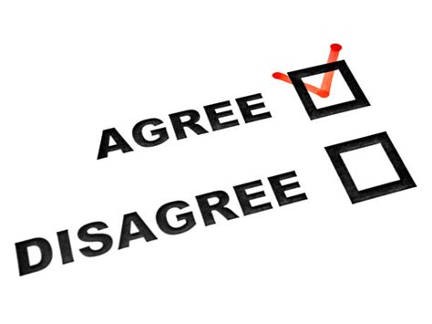 Agree To Disagree Stock Photos Pictures And Royalty Free Images Istock