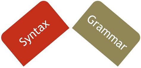 Difference Between Syntax And Grammar With Comparison Chart Key