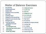 Photos of Balance Exercises For Seniors Handout