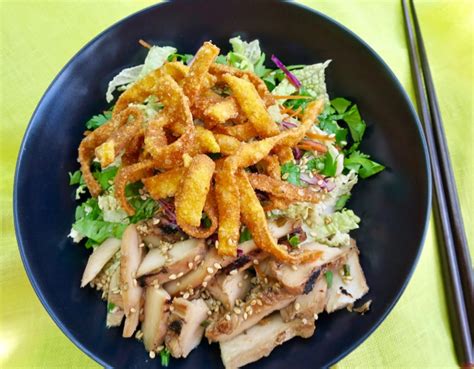 I actually blind tasted this dressing with a popular bottled chinese chicken. Chinese Chicken Salad | My Lilikoi Kitchen