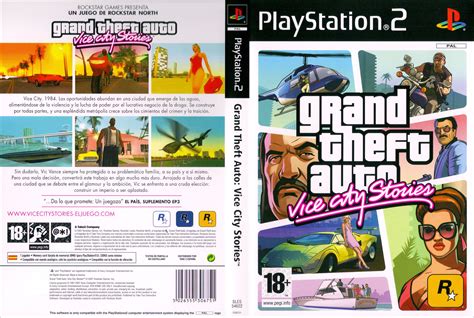 Grand Theft Auto Vice City Stories Ps2 Cover