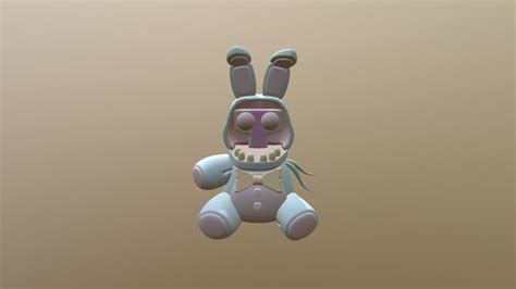 Withered Bonnie Plushie Download Free 3d Model By Ikatnisskid