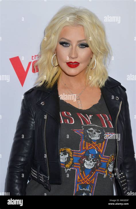 Christina Aguilera 123 At The Voice Spring Break Concert At The Pacific