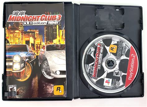Midnight Club Dub Edition Remix Sony Playstation 2 Ps2 Game The Game