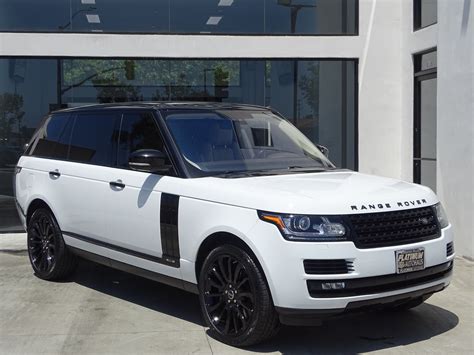 2016 Land Rover Range Rover Supercharged Lwb Stock 6573 For Sale Near