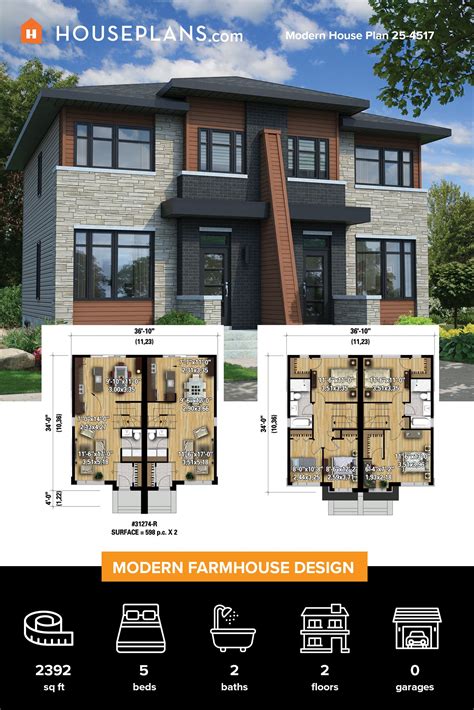 Duplex Floor Plans Minimal Homes