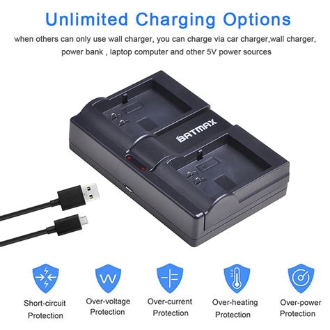 Dual USB Arlo Battery Charger Station Dual Recharg Grandado