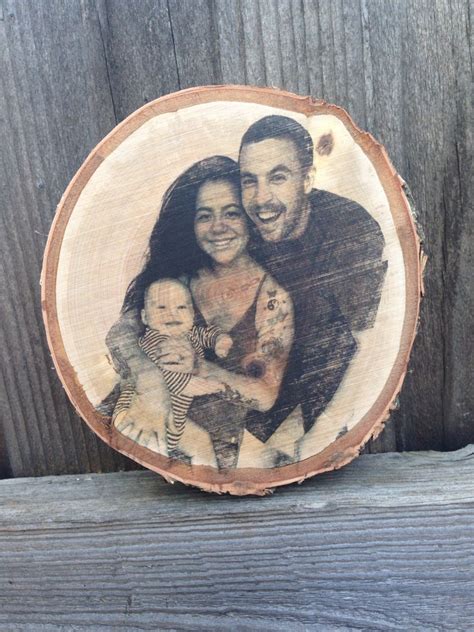 It's best to start at the top of your project and work your way down. Photo transfer on wood craft. In a well ventilated area (1 ...