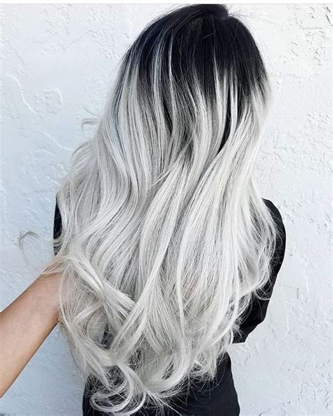 Hair Color Grey Ombre Hairstyle Updates
