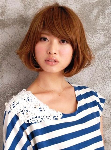 Short Brown Japanese Haircut Hairstyles Ideas Short Brown Japanese