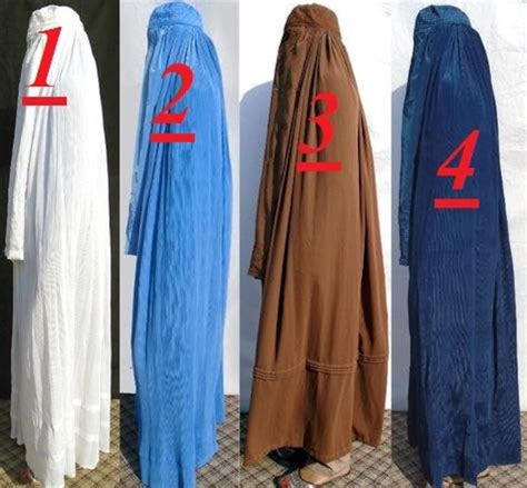 Afghan Burqa Niqab Burka Muslim Abaya Chador Handmade Women Etsy