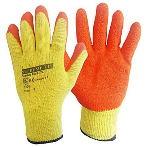 Orange Grip Gloves Builders Gloves Uk
