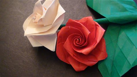 How To Make A Beautiful Origami Rose Bouquet For Valentines Day