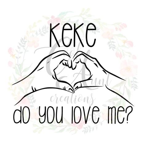 Keke Do You Love Me Svg Png Digital Download Drake Etsy