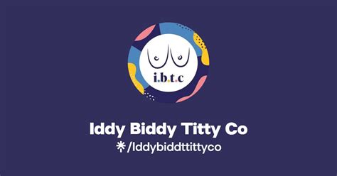 Iddy Biddy Titty Co Instagram Tiktok Linktree