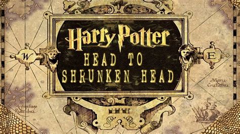 Head To Shrunken Head Harry Potter Behind The Scenes Youtube