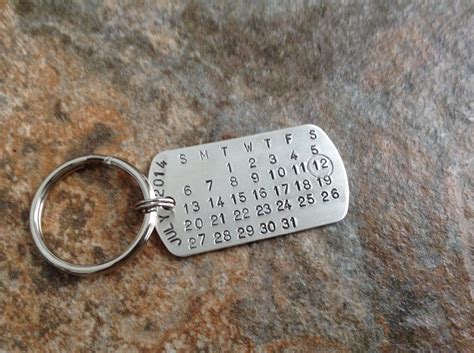 Sterling Silver Personalized Key Chain By 321simplecreations