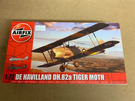 Airfix De Havilland Dh A Tiger Moth Kit Plastic Model Kit