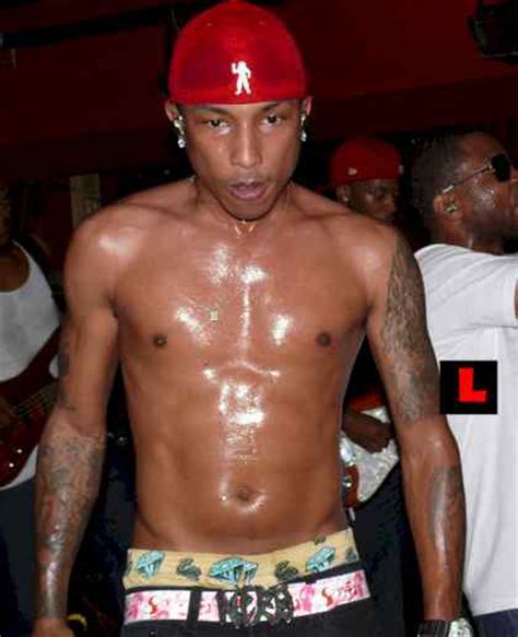 Pharrell Williams Shirtless
