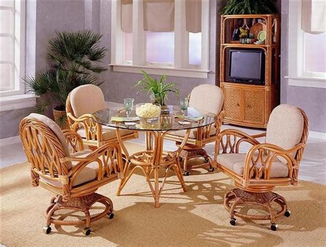 Make your own personal choices & become the envey of your neighborhood. Nice Home with Wicker Dining Chairs Indoor : Deluxe Wicker ...