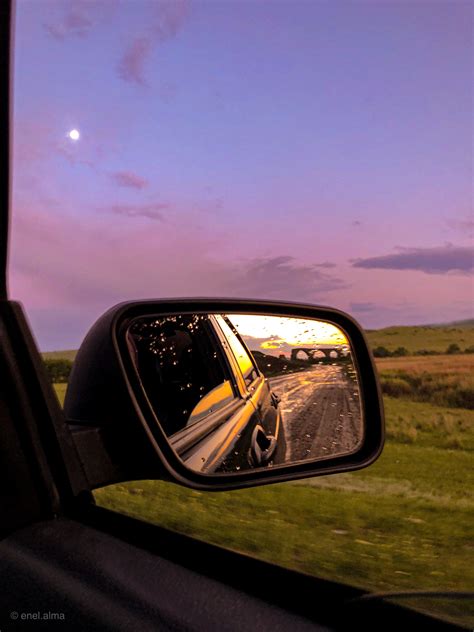 Driving Sunset Aesthetic Purple Sunset Sky Aesthetic Summer Road Trip