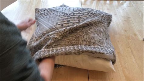 How To Turn An Old Sweater Into Sweater Pillow DIY Sweater Pillow