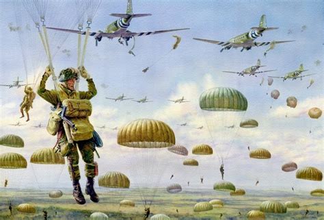 Operation Market Garden 1944 Drop Zone T Groesbeek Heights Heavily