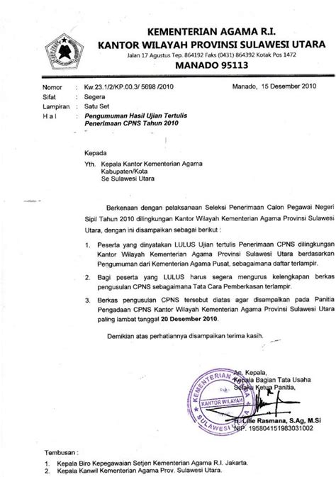 Pemerintah kota medan dinas pendidikan kota medan provinsi sumatera utara jl. Kiat Menulis Surat Dinas Halaman all - Kompasiana.com