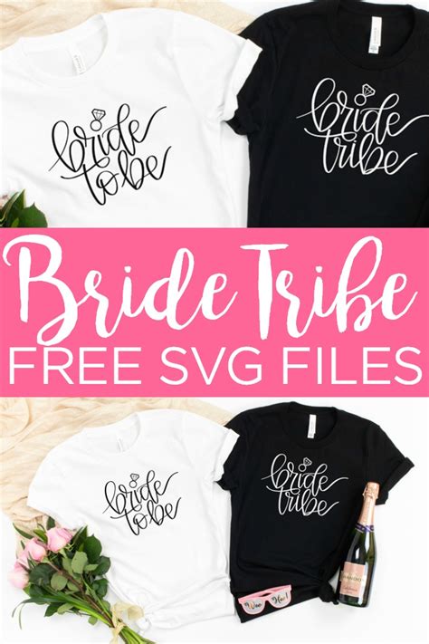 Digital Cutting File For Bachelorette Party Bride Shirt Bride And Bride
