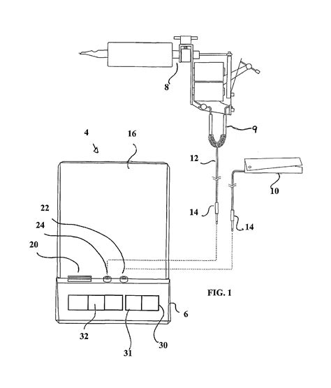In this section you can find a vital tool for us tattooist: Patent US8228666 - Retrofit control system and power supply for a tattoo gun - Google Patents
