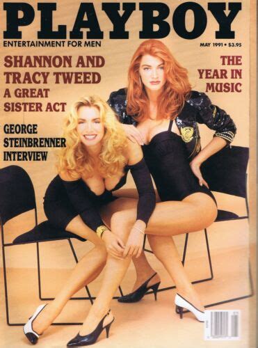 Playboy Magazine May 1991 Carrie Yazel Shannon And Tracy Tweed Whitney