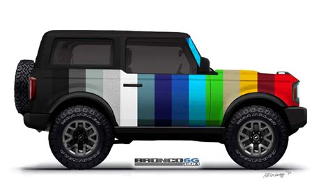 Leaked List Of Colors Rendered Poll Your Choice Bronco6g 2021