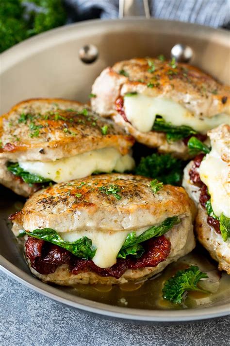 21 fancy date night dinners that are actually easy. Stuffed Pork Chops - Dinner at the Zoo