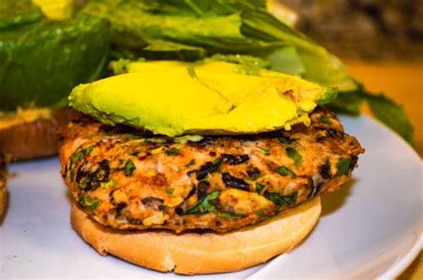 Southwestern Black Bean Turkey Burgers A Side Of Kimchi