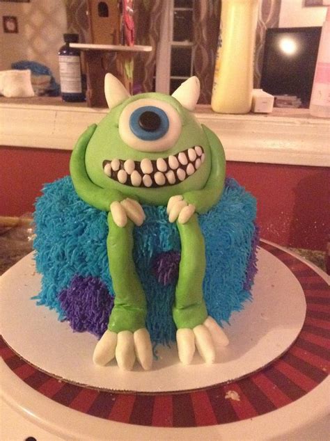 Monsters Inc Cake Decorated Cake By Tianas Tasty Treats Cakesdecor