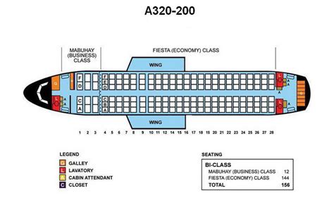 Philippine Airlines Seating Map Elcho Table