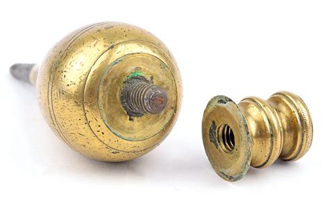 Super Two Pound Brass Plumb Bob Vintage Vials Antique Tools