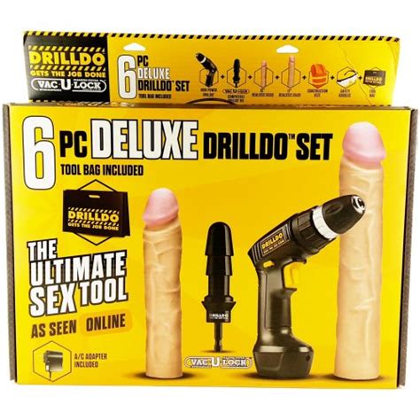 Drilldo 6 Piece Deluxe Starter Set Sex Toys At Adult Empire