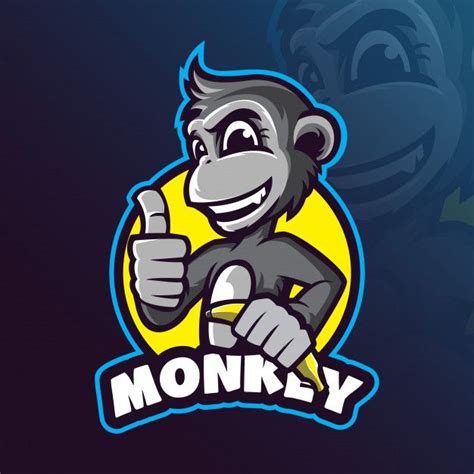 Freepik Graphic Resources For Everyone Monkey Illustration Mascot