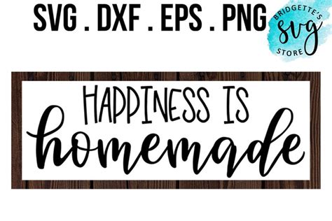 Happiness Is Homemade Svg 184004