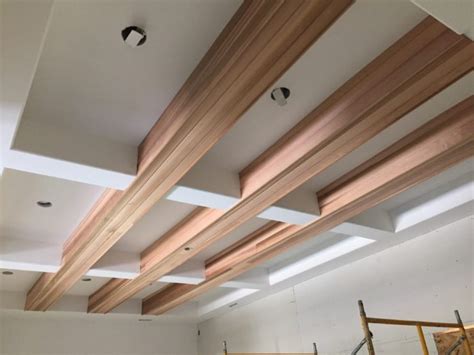 I used this same method to place track lights on opposite walls of my office and i'm pretty happy with the results. Clean Wood Beams - Fine Homebuilding