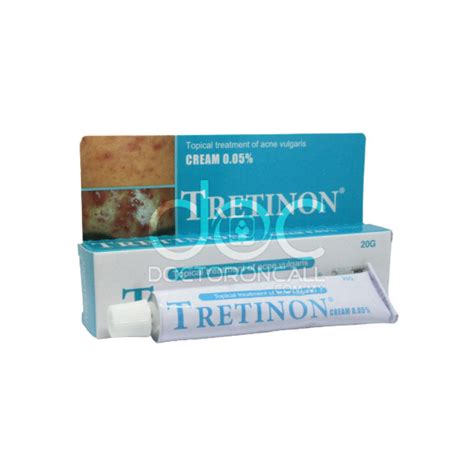 Buy Tretinon 005 Cream 20g Uses Dosage Side Effects Instructions