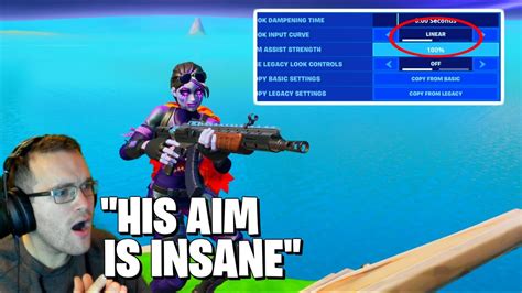 Reacting To Faze Sway On Linear Fortnite Settings He Got Better Youtube