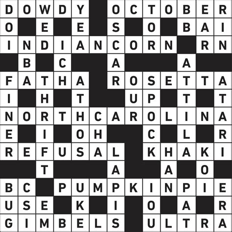 aligned crossword clue
