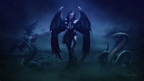 Gothic Angel 4k Hd Artist 4k Wallpapers Images Backgrounds Photos