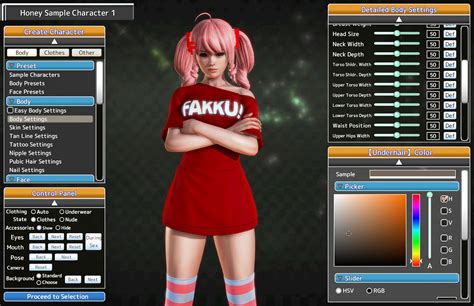 Fakku On Twitter Our First Game Honey Select Unlimited