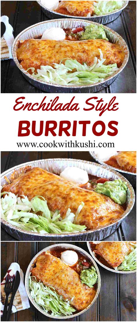 Enchilada Style Burritos Cook With Kushi