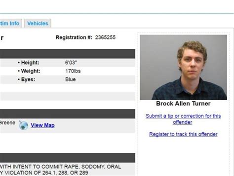 Ex Stanford Swimmer Brock Turner Registers As Sex Offender Upon Return