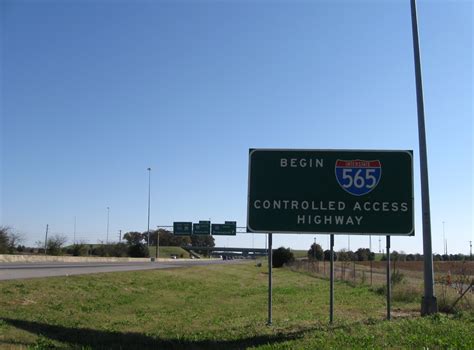 Interstate 565 East Aaroads Alabama