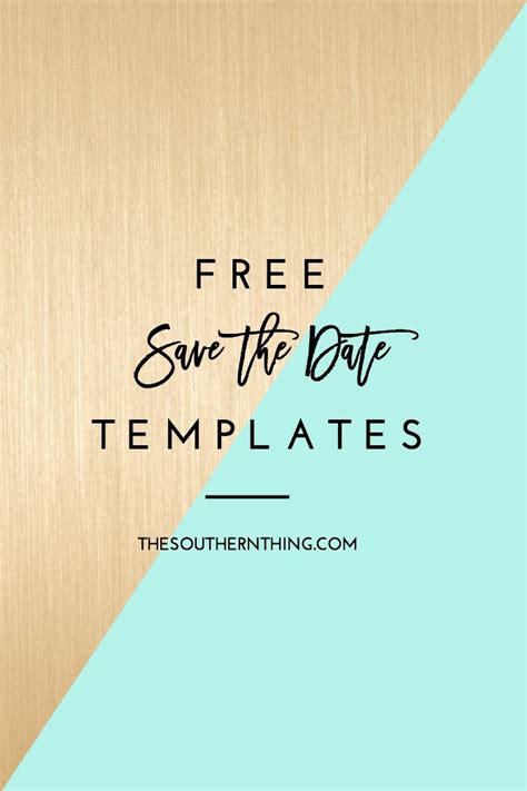 Save The Dates Template Printable Save The Dates Online Templates Save